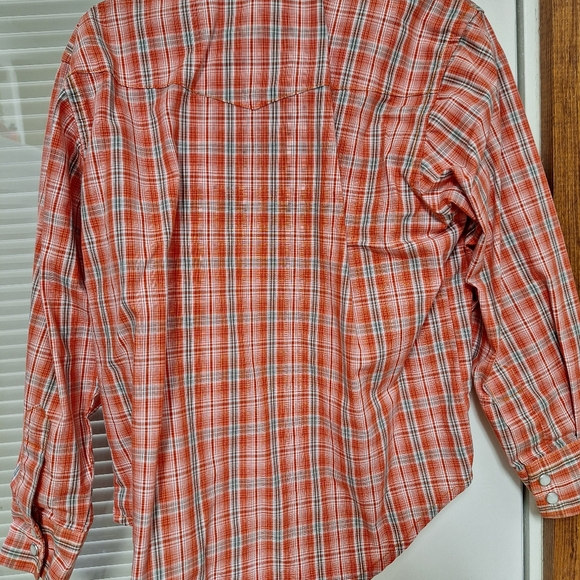 Western pearl snap shirt boys size small - Picture 2 of 2